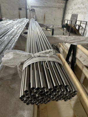 Brushed Stainless Steel Pipe Tube Round Bar 2205 2520 2507 Duplex Stainless Steel