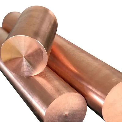 Industrial Conductive C11000 C1100 99.95% Pure Copper Rod Copper Round Rod Earthing