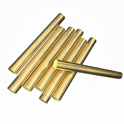 Extrusion Round Brass Rod Bar Brass Rod Bar ASTM CuZn30 CZ106 H70 Cu-Zn Alloy C2600 C2800