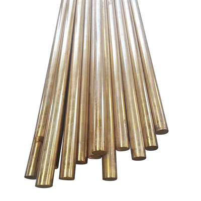 Extrusion Round Brass Rod Bar Brass Rod Bar ASTM CuZn30 CZ106 H70 Cu-Zn Alloy C2600 C2800