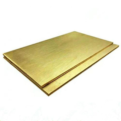 C2600 C2800 C65500 Alloy Brass Plate 4X8 Brass Sheet 6mm Thickness Bronze Plate
